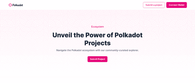 Homepage - Polkadot Ecosystem Portal
